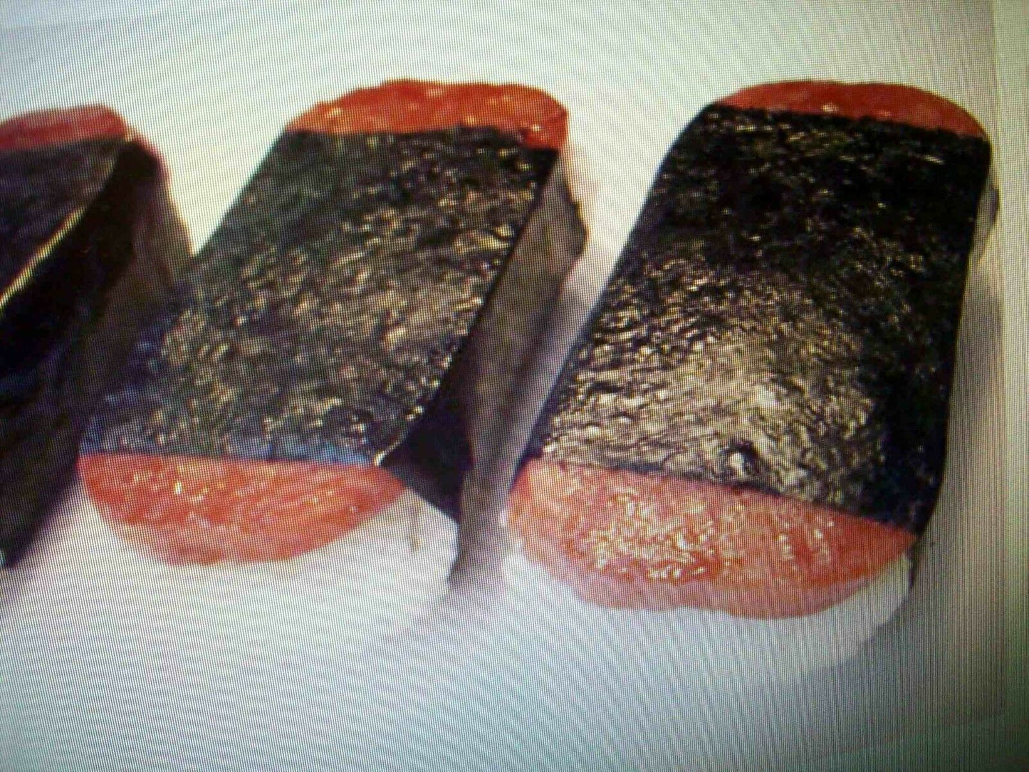 Purple Octagon Rod Handle Single Acrylic Press Spam Musubi Non Stick Sushi Maker