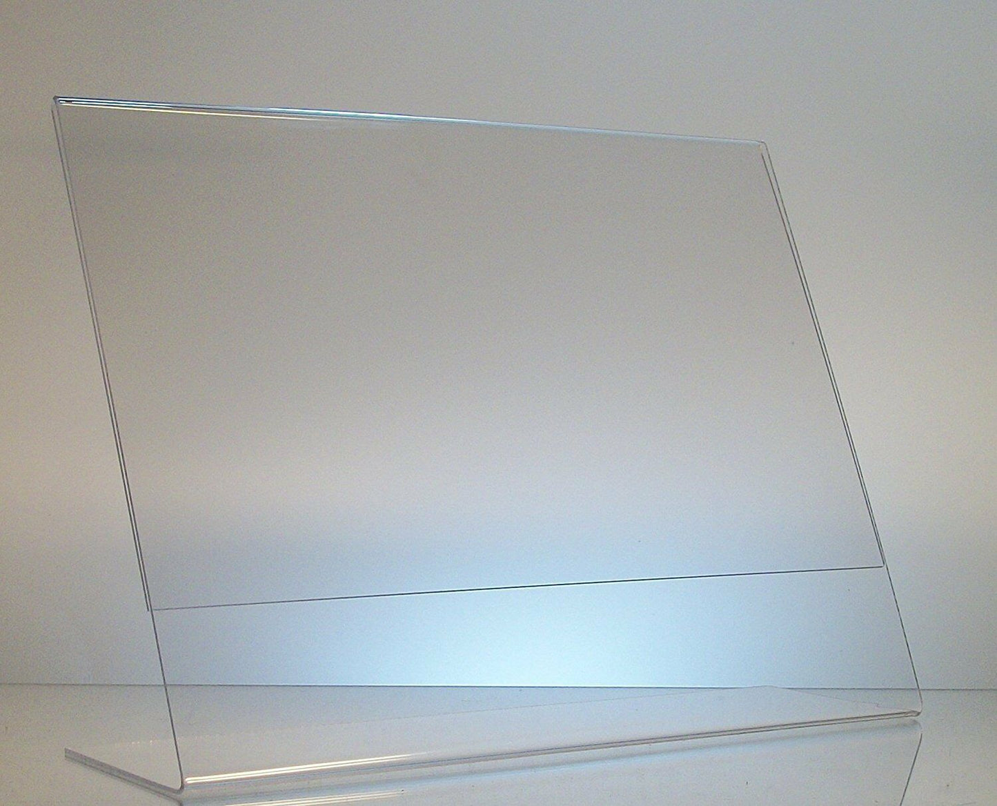 6 Pack 11"x8.5" Horizontal Sign Holder A4 Size Premium Clear Acrylic