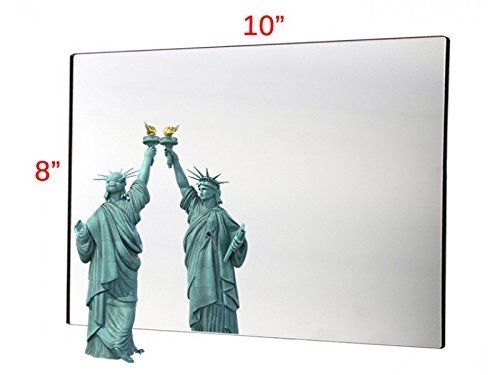 Acrylic Mirror Sheet Great for Classroom Camping House Polished Round Corner 1/8