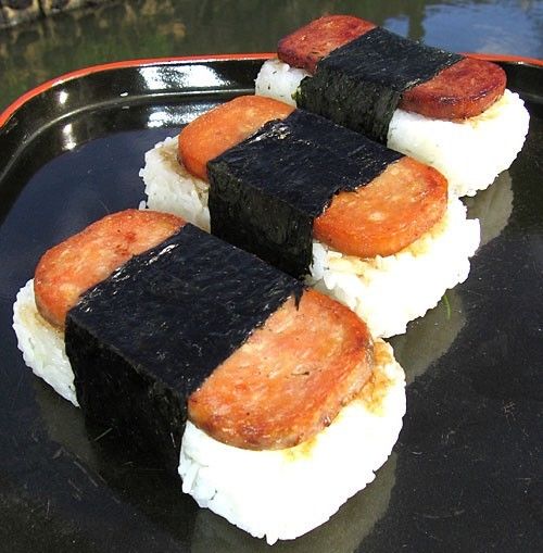 Premium Blue Round Rod Handle Single Acrylic Spam Musubi Sushi Maker FDA Safe