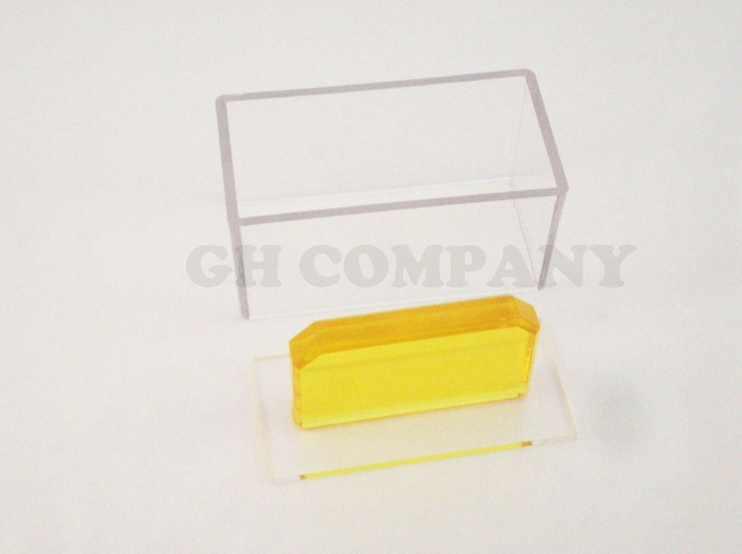 Yellow Enhanced Handle Single Acrylic Press Spam Musubi Non Stick Sushi Maker