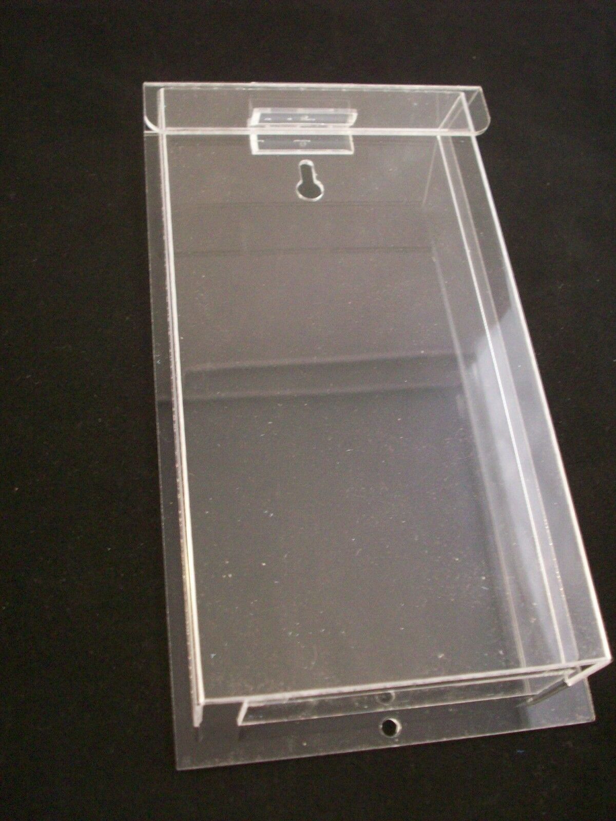 Outdoor Brochure Holder TriFold Flyer Box Real Estate Clear Made in USA