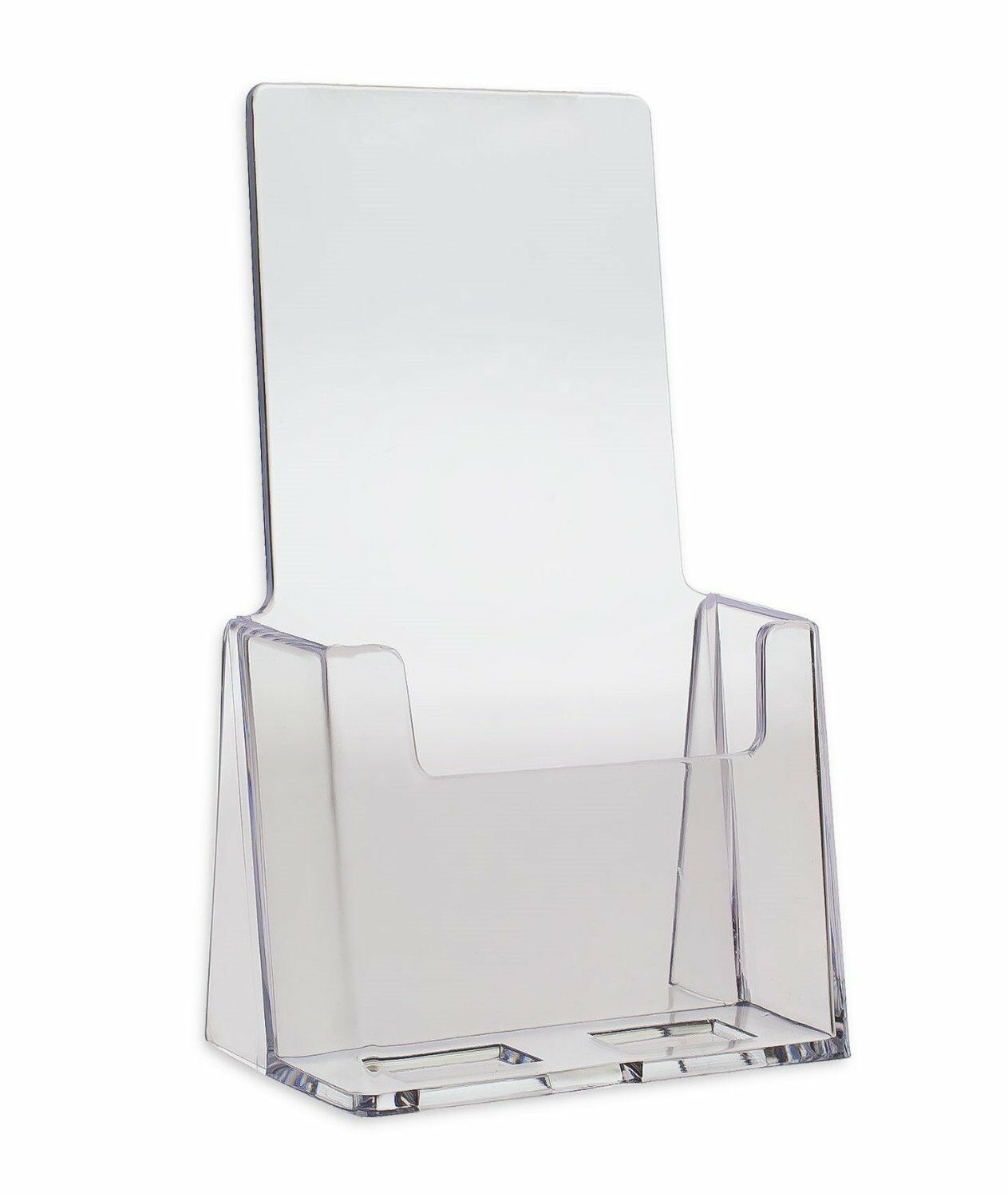 4"x9" Brochure Holder Tri-Fold Flyer Stand Desktop Holder