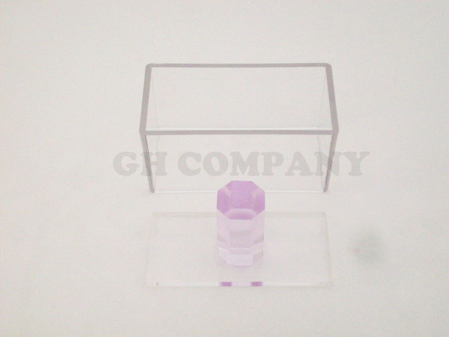 Purple Octagon Rod Handle Single Acrylic Press Spam Musubi Non Stick Sushi Maker