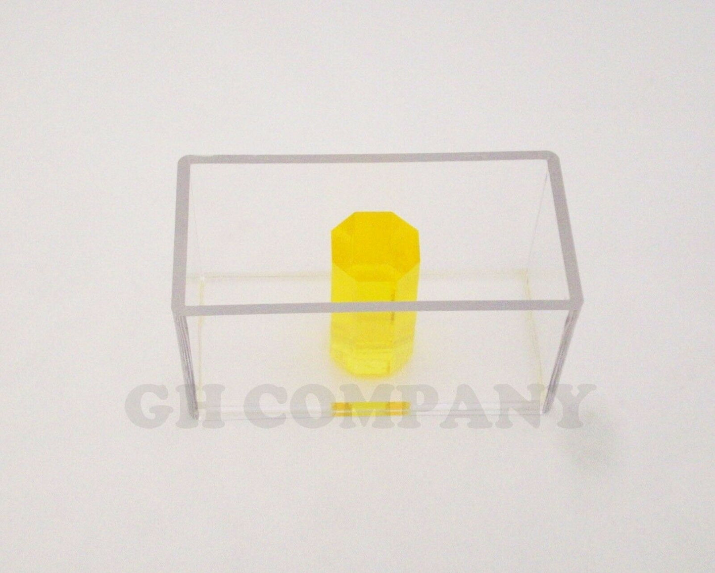 Yellow Octagon Rod Handle Single Acrylic Press Spam Musubi Non Stick Sushi Maker