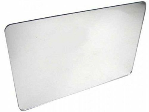 1/8" (3mm) Mirror Acrylic Plexiglass Plastic Sheet 12" x 12" Grey Backing