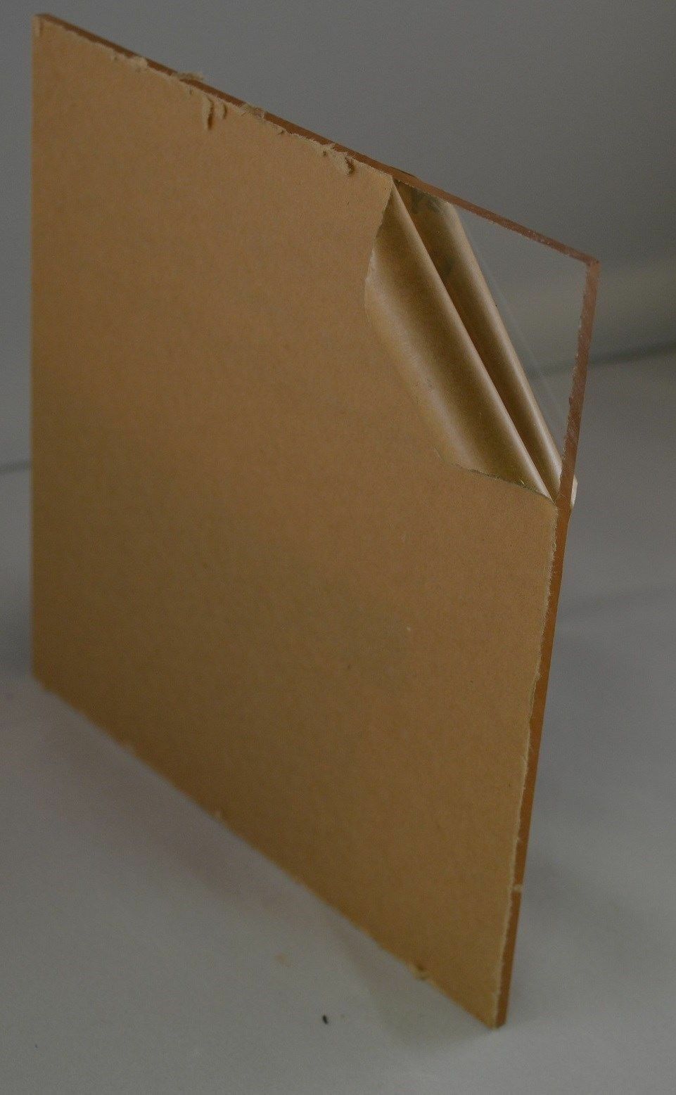 3 Pack 1/4" (6mm) Clear Acrylic Plexiglass 8"x12" Cast Plastic Sheet