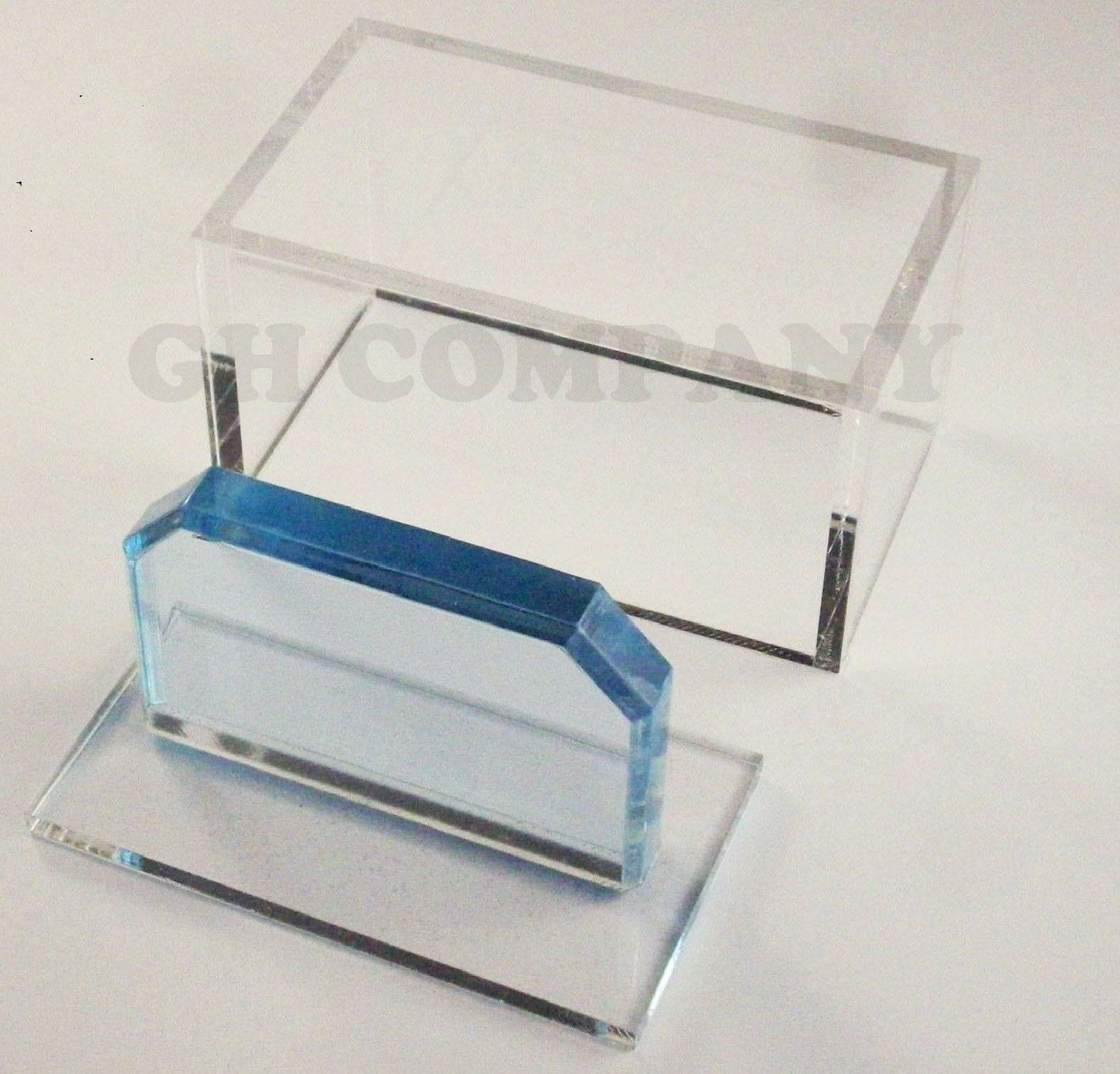 Blue Enhanced Handle Single Acrylic Press Spam Musubi Non Stick Sushi Maker