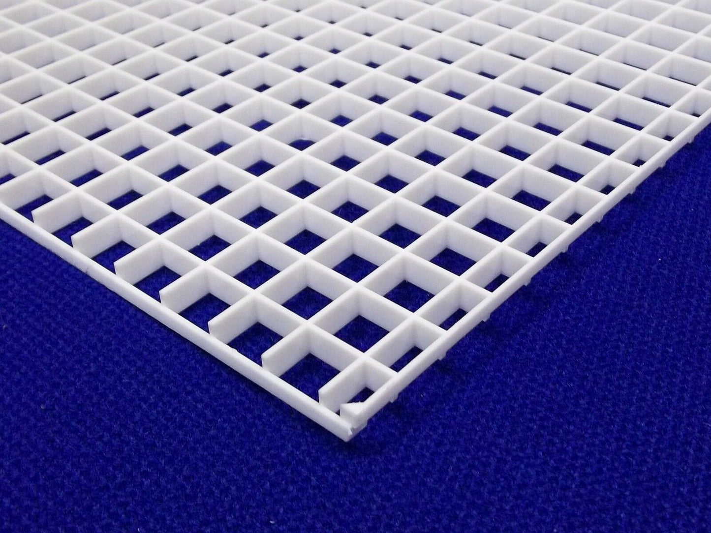 1/2"(12mm) White Grid Divider Egg Crate Louvre 12" x 24" For Aquarium&Lighting