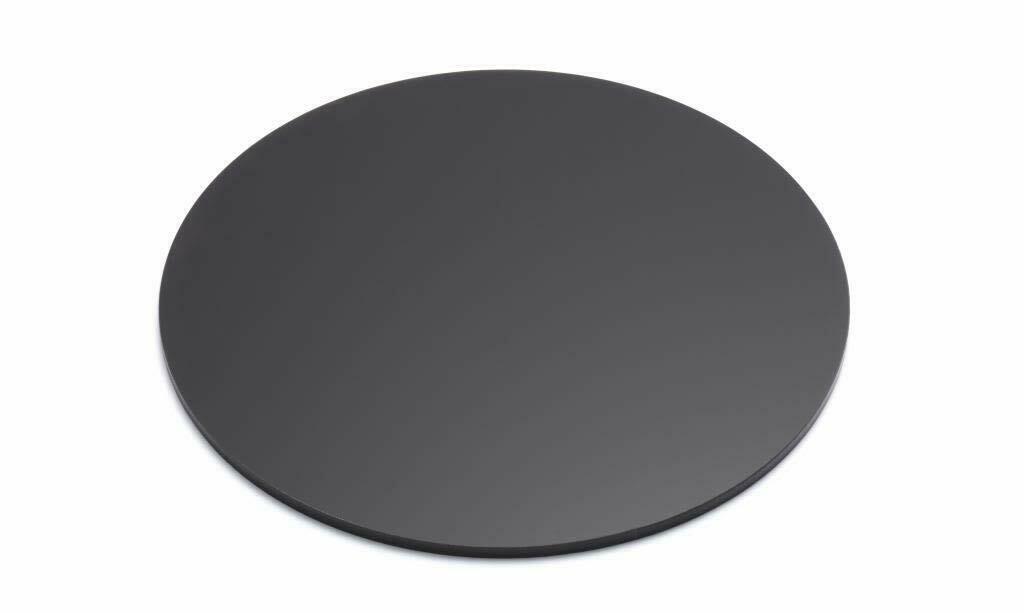 3 PACK 3" Black Circle Round Disc 3/16" (4.5mm) Thick Acrylic Plexiglass