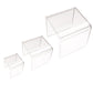 Clear Acrylic Riser 3 4 5" Stand Set Jewelry Collectible Showcase Display