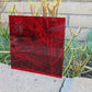2 PACK 1/4" Translucent Dark Red Acrylic Plexiglas Sheet 8" x 12" Cast Acrylic