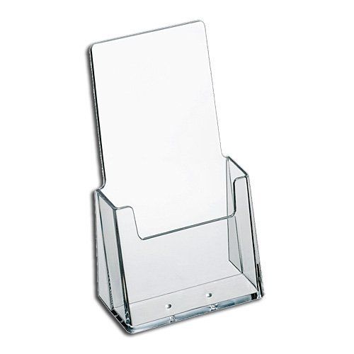 4"x9" Brochure Holder Tri-Fold Flyer Stand Desktop Holder