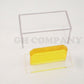 Yellow Enhanced Handle Single Acrylic Press Spam Musubi Non Stick Sushi Maker