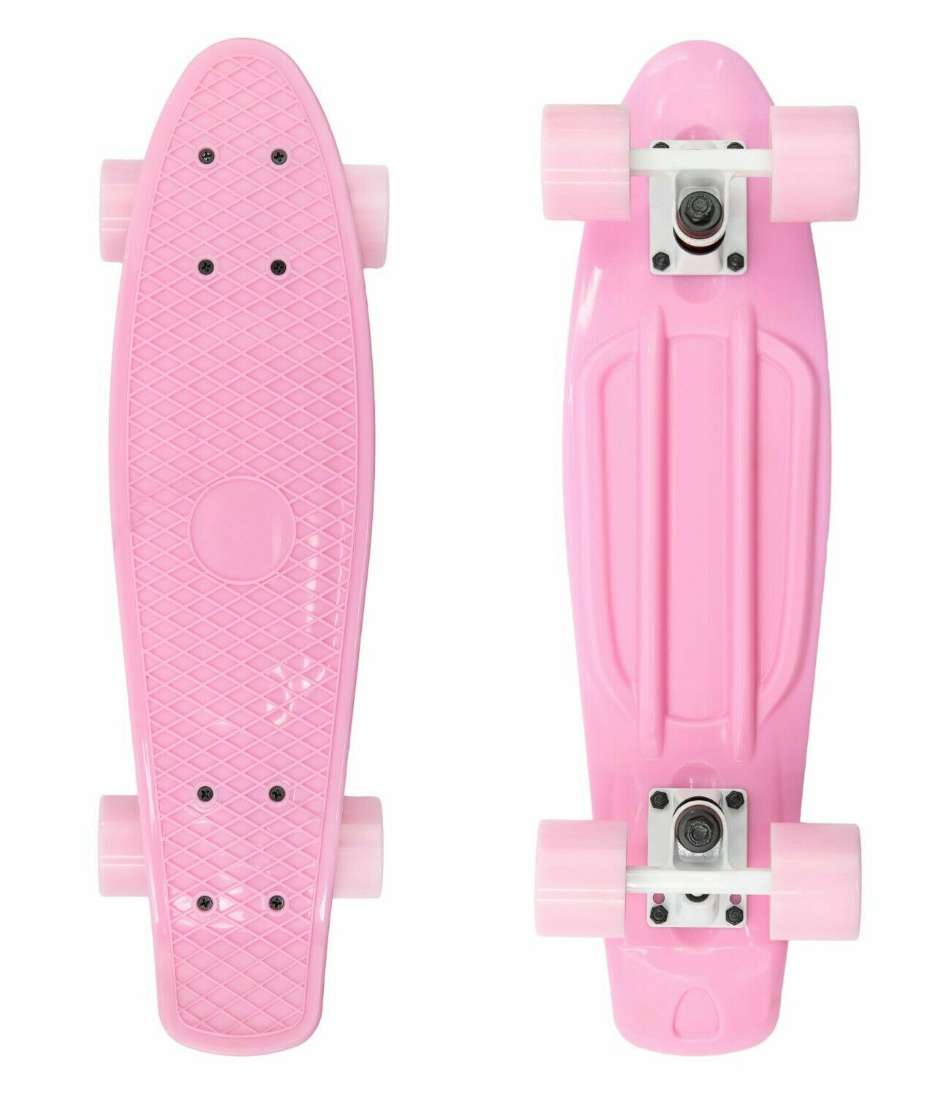 Pink Skate Board Skateboard 22" Cruiser Board