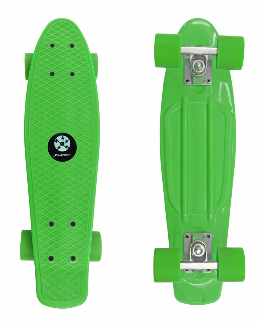 Lime Green Skate Board Skateboard Cruiser Board – AZM Displays