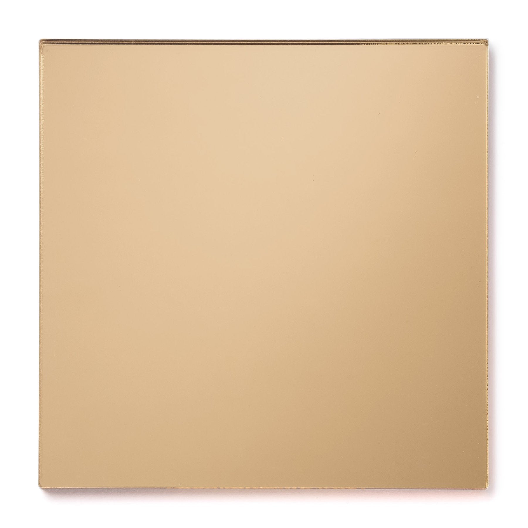1/8 (3mm) Gold Mirror Acrylic Plexiglass Plastic Sheet 24 x 12