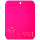 1/8" (3mm) Pink Fluorescent Acrylic 24"x12" Cast Plexiglass Sheet